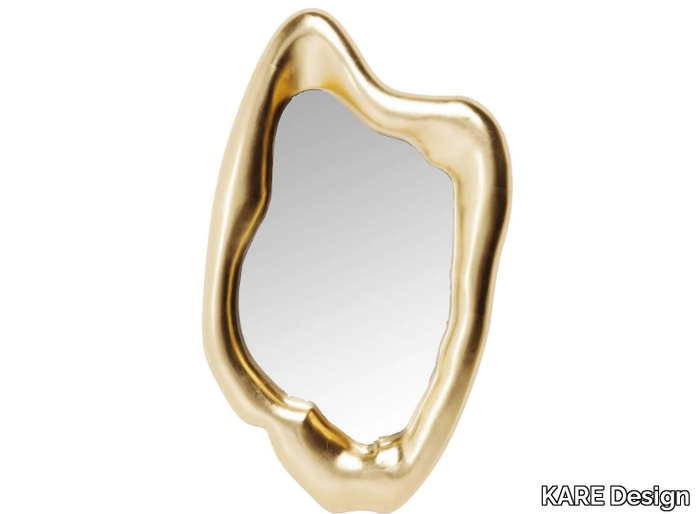 HOLOGRAM GOLD - Framed wall-mounted mirror _ KARE Design