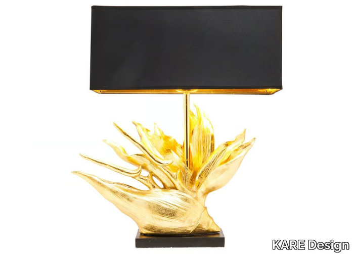 TROPICAL FLOWER - Resin table lamp _ KARE Design