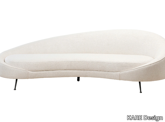 WALL STREET - Curved fabric sofa _ KARE Design