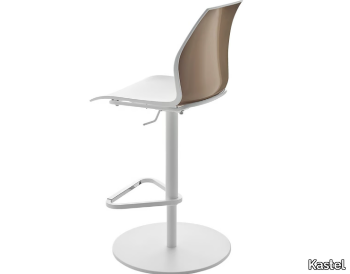 KALEA - Stool with footrest with gas lift _ Kastel