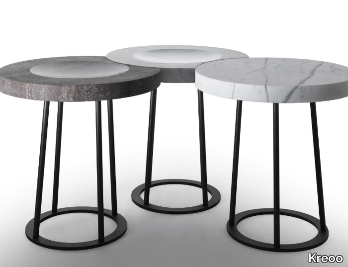 MOON - Marble stool / coffee table _ Kreoo