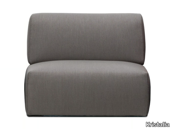 PALCHETTO - Modular fabric garden armchair _ Kristalia