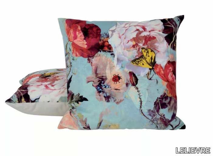 JEAN PAUL GAULTIER - CHARMEUSE - Square sofa cushion _ LELIEVRE