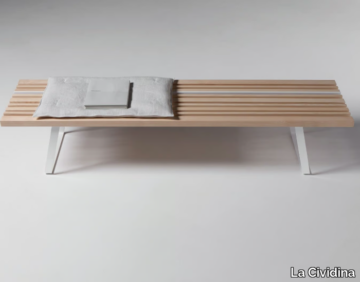 LINE BENCH - Ash bench / coffee table _ La Cividina