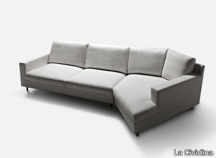 MANHATTAN - Corner sectional fabric sofa _ La Cividina