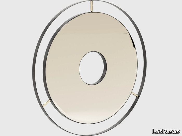 TANNY - Round framed wall-mounted mirror _ Laskasas