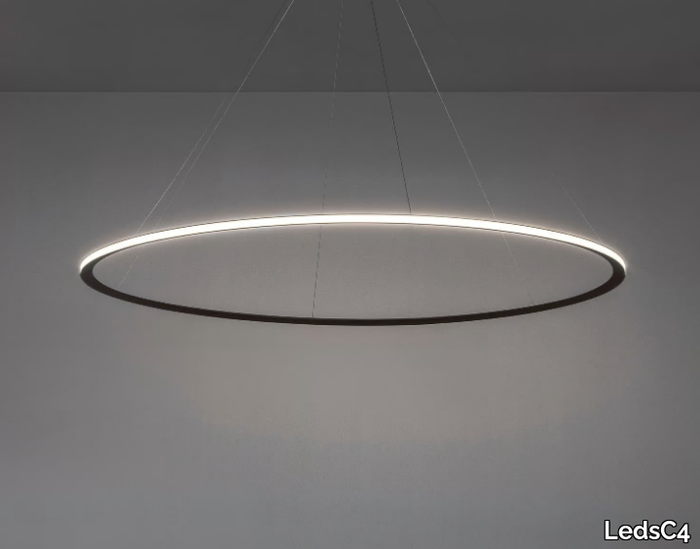 CIRCULAR - LED aluminium pendant lamp _ LedsC4