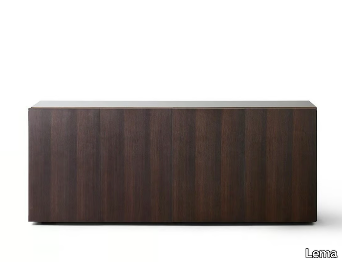 FLORENS - Wooden sideboard with doors _ Lema