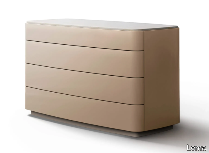 LULLABY - Sectional wooden chest of drawers _ Lema