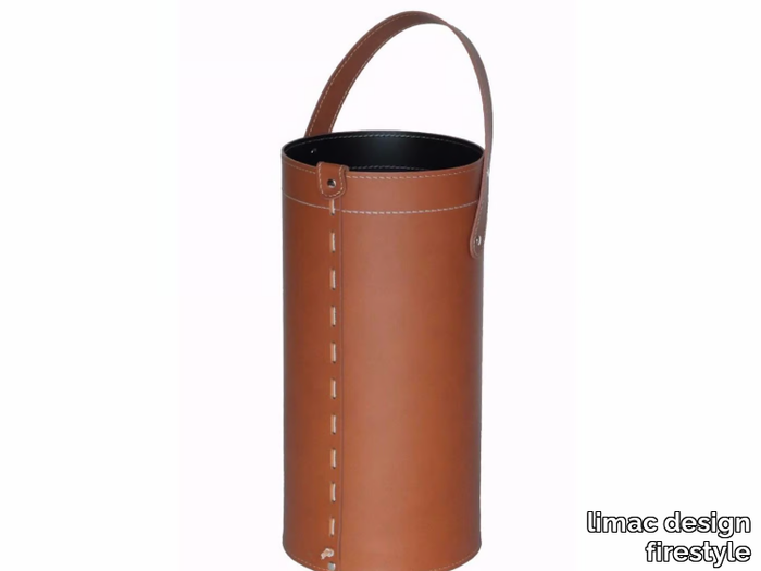 REGEN - Bonded leather umbrella stand _ limac design firestyle