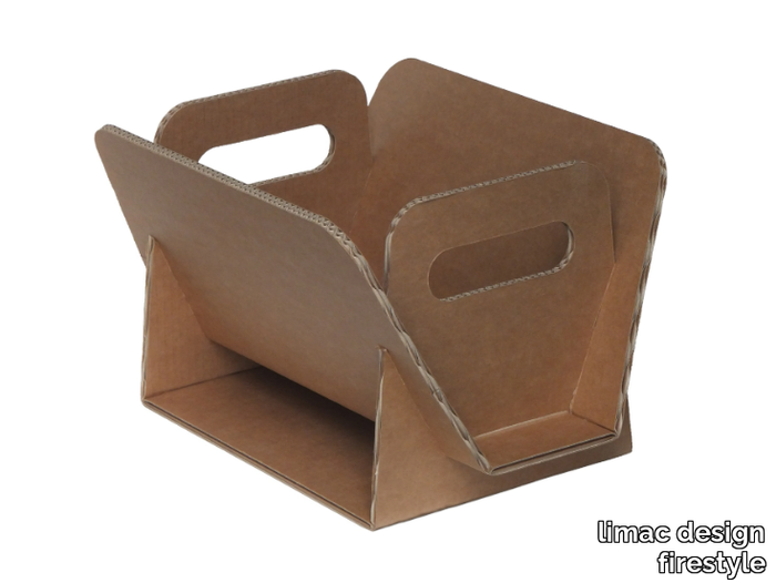 DAILY - Cardboard magazine rack _ limac design firestyle