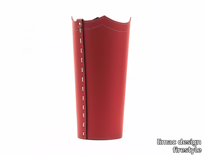 UMBRELLA - Bonded leather umbrella stand _ limac design firestyle