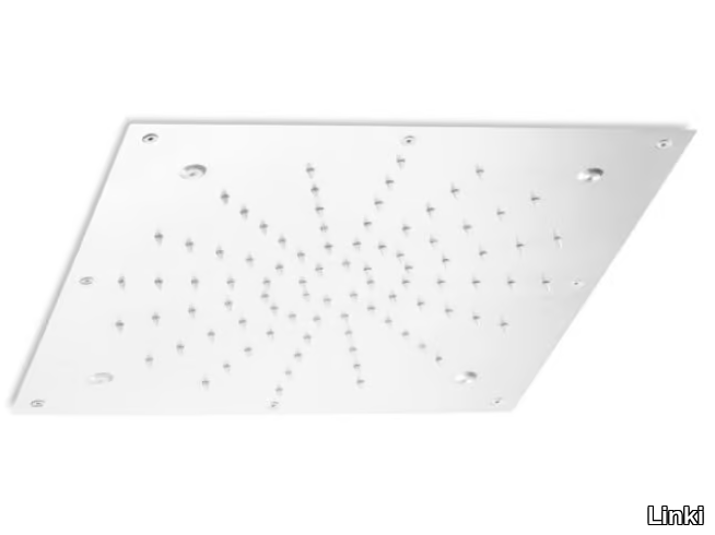 SOF058 - Mist spray square stainless steel rain shower _ Linki