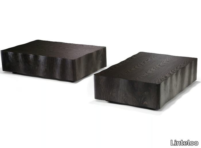 IWA - Low handmade multi-layer wood coffee table _ Linteloo