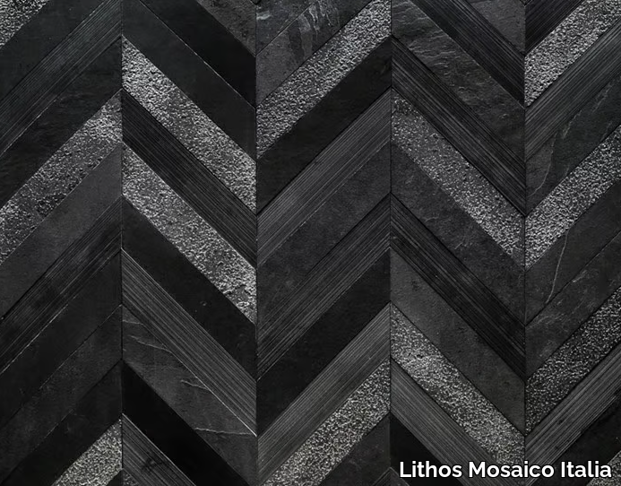 CHEVRON - Marble wall/floor tiles _ Lithos Mosaico Italia