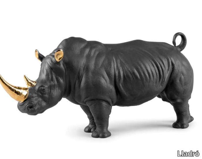 RHINO - Porcelain decorative object _ Lladró