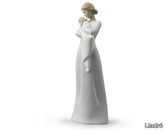 A MOTHER'S EMBRACE - Porcelain decorative object _ Lladró