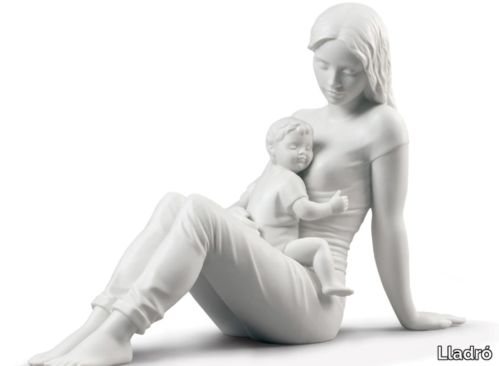 A MOTHER'S LOVE - Porcelain decorative object _ Lladró