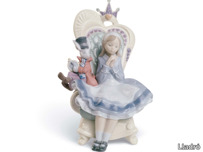 ALICE IN WONDERLAND - Porcelain decorative object _ Lladró