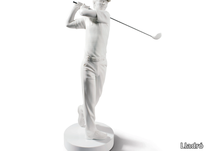 GOLF CHAMPION MAN - Porcelain decorative object _ Lladró