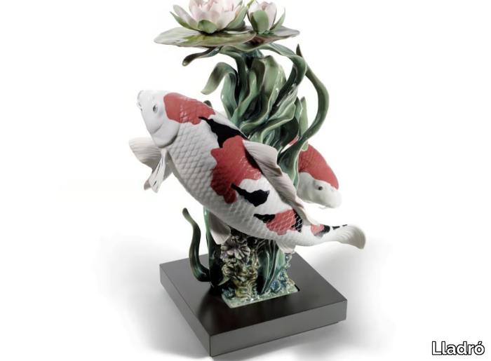 KOI FISH - Porcelain decorative object _ Lladró