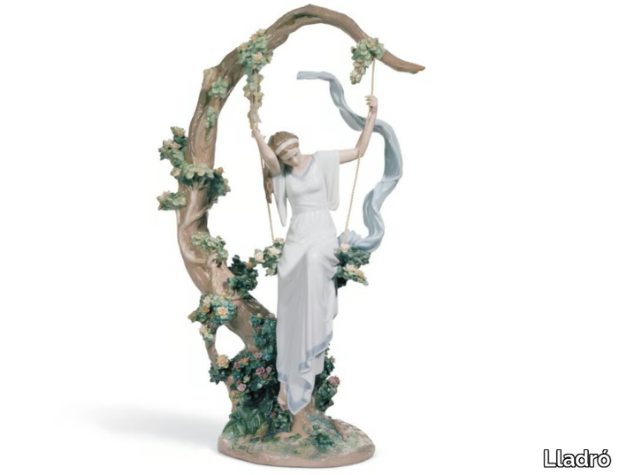 LIVING IN A DREAM WOMAN - Porcelain decorative object _ Lladró