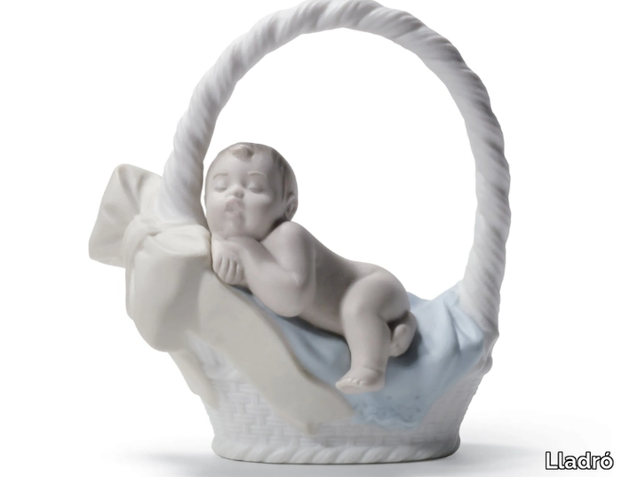 NEWBORN BOY - Porcelain decorative object _ Lladró