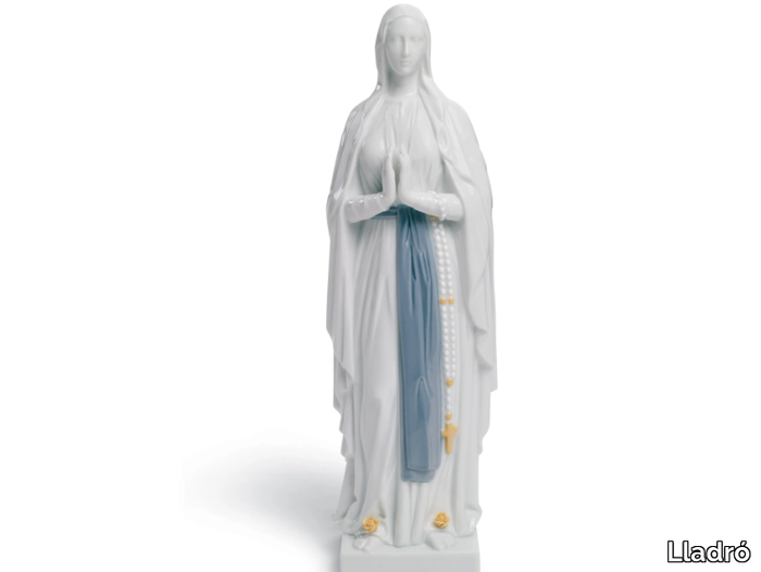 OUR LADY OF LOURDES - Porcelain decorative object _ Lladró