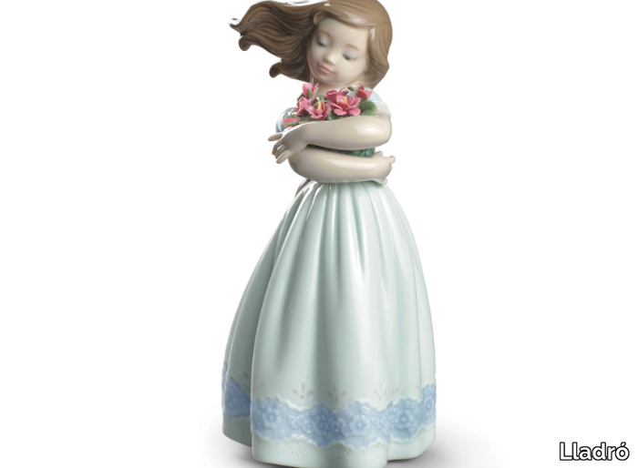 TENDER INNOCENCE GIRL - Porcelain decorative object _ Lladró