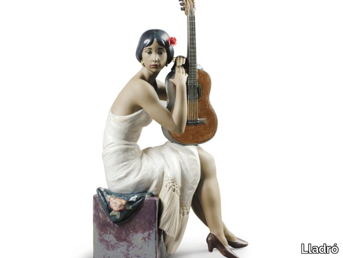 THE FLAMENCO SINGER WOMAN - Porcelain decorative object _ Lladró