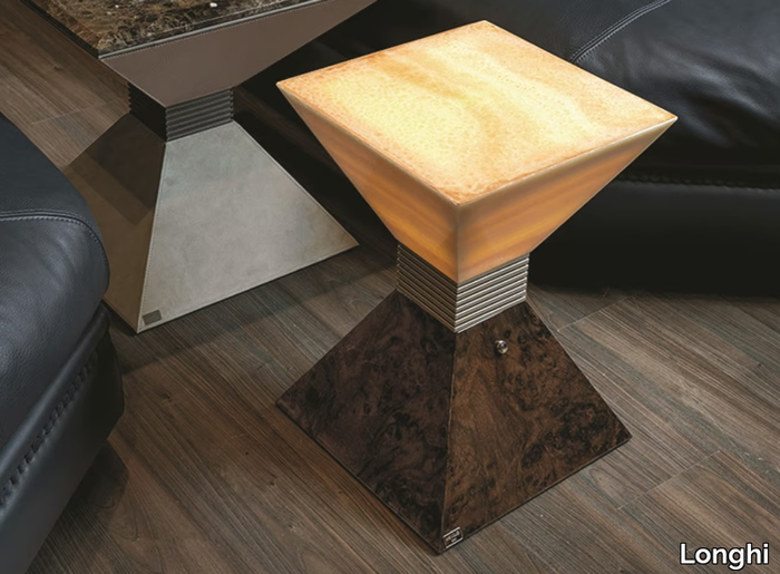 ANDY - With light onyx coffee table _ Longhi