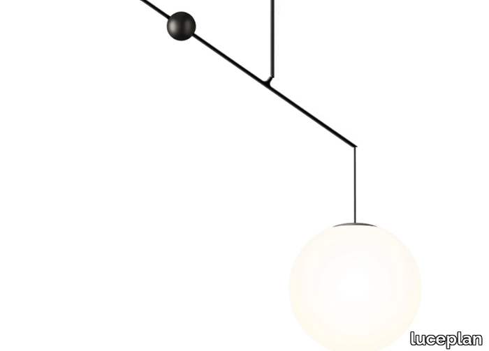 MALAMATA - Glass pendant lamp _ LUCEPLAN