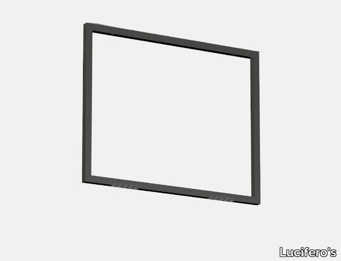 FILE FLEX SQUARE CEILING P108 - LED extruded aluminium ceiling lamp _ Lucifero's