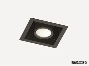 SIGHT FRAME 1F - Recessed LED square metal spotlight _ Lucifero's