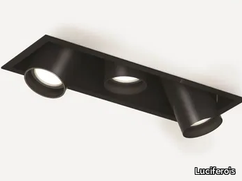 MINI SIGHT 3 - Recessed LED adjustable metal spotlight _ Lucifero's