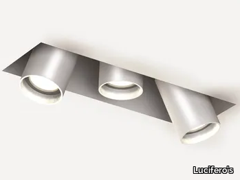 MINI SIGHT 3M - Recessed LED rectangular metal spotlight _ Lucifero's