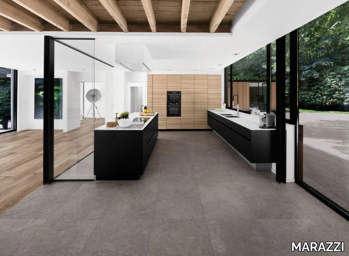 MYSTONE BLUESTONE - Indoor/outdoor full-body porcelain stoneware wall/floor tiles _ MARAZZI