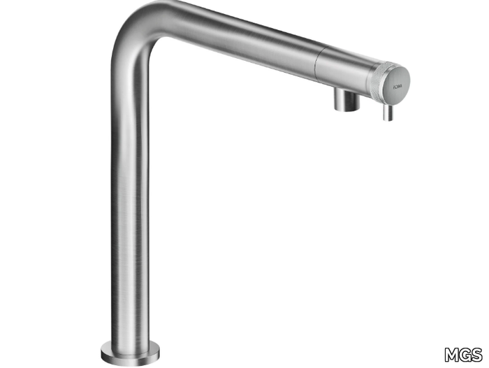 ER238 - Countertop stainless steel washbasin mixer _ MGS