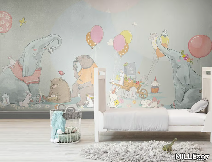 FANTABOSCO - Motif nonwoven kids wallpaper _ MILLE997