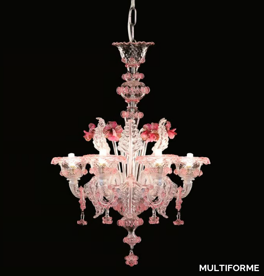 GALLIANO - Handmade Murano glass chandelier _ MULTIFORME