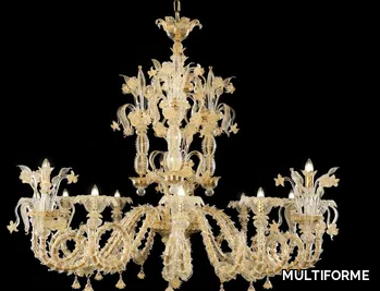 SHERAZADE - Handmade Murano glass chandelier _ MULTIFORME