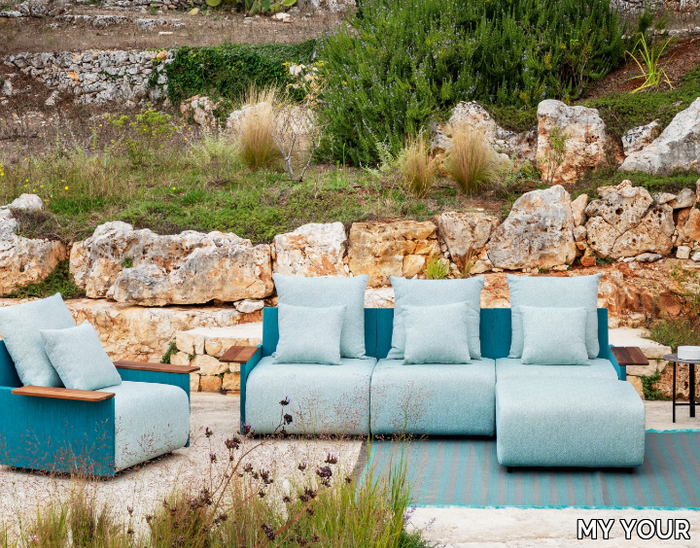 BEGIN - Sectional garden sofa with removable cover _ MY YOUR