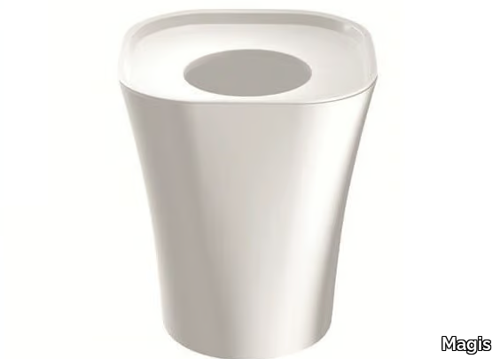 TRASH - Polypropylene waste paper bin _ Magis