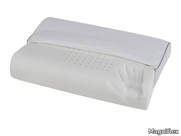 SUPERIORE DELUXE WAVE - Rectangular cervical pillow with removable cover _ Magniflex