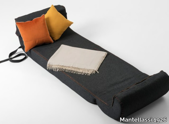 PAPPAGALLE - Denim fabric armchair bed _ Mantellassi 1926