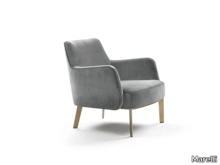 CLIPPER - Armchair with armrests _ Marelli