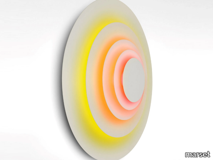 CONCENTRIC - LED metal wall light _ Marset