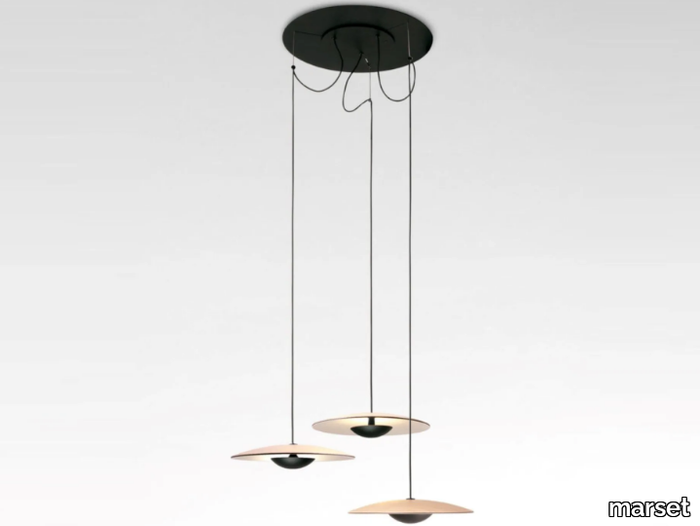 GINGER 20x3 - LED laminate pendant lamp _ Marset