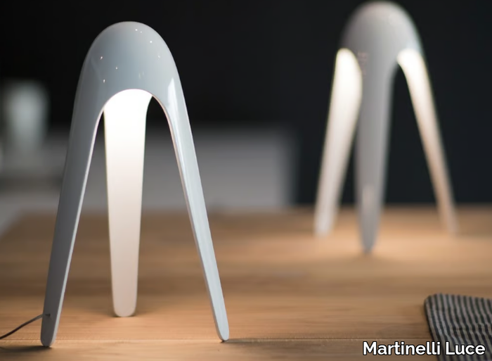 CYBORG - LED aluminium table lamp with dimmer _ Martinelli Luce