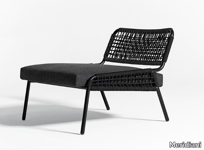 ZOE OPEN AIR - Rope garden armchair _ Meridiani